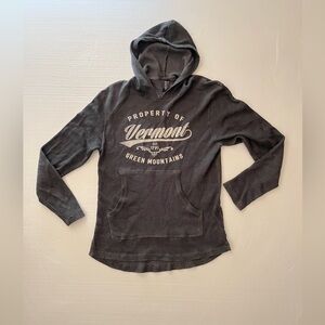Property Of Vermont Est 1791 Green Mountains Hoodie Size Medium